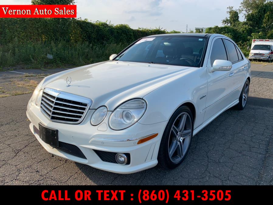 2009 Mercedes-Benz E-Class 4dr Sdn 6.3L AMG RWD, available for sale in Manchester, Connecticut | Vernon Auto Sale & Service. Manchester, Connecticut