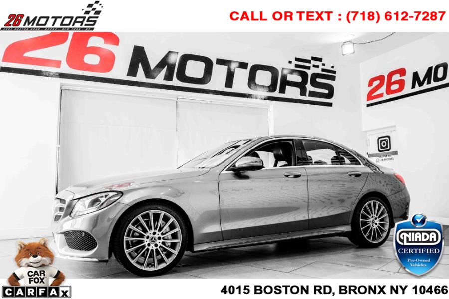 Used Mercedes-Benz C-Class C 300 Sedan with Sport Pkg 2017 | 26 Motors Corp. Bronx, New York Used Mercedes-Benz C-Class C 300 Sedan with Sport Pkg 2017 | 26 Motors Corp. Bronx, New York