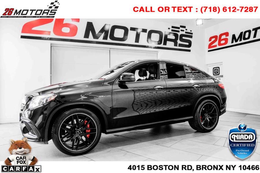 Used Mercedes-Benz GLE AMG GLE 63 S 4MATIC Coupe 2017 | 26 Motors Corp. Bronx, New York Used Mercedes-Benz GLE AMG GLE 63 S 4MATIC Coupe 2017 | 26 Motors Corp. Bronx, New York