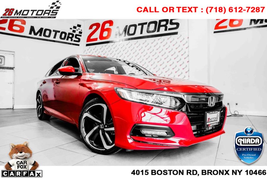 Used Honda Accord Sedan Sport 2.0T Auto 2019 | 26 Motors Corp. Bronx, New York Used Honda Accord Sedan Sport 2.0T Auto 2019 | 26 Motors Corp. Bronx, New York