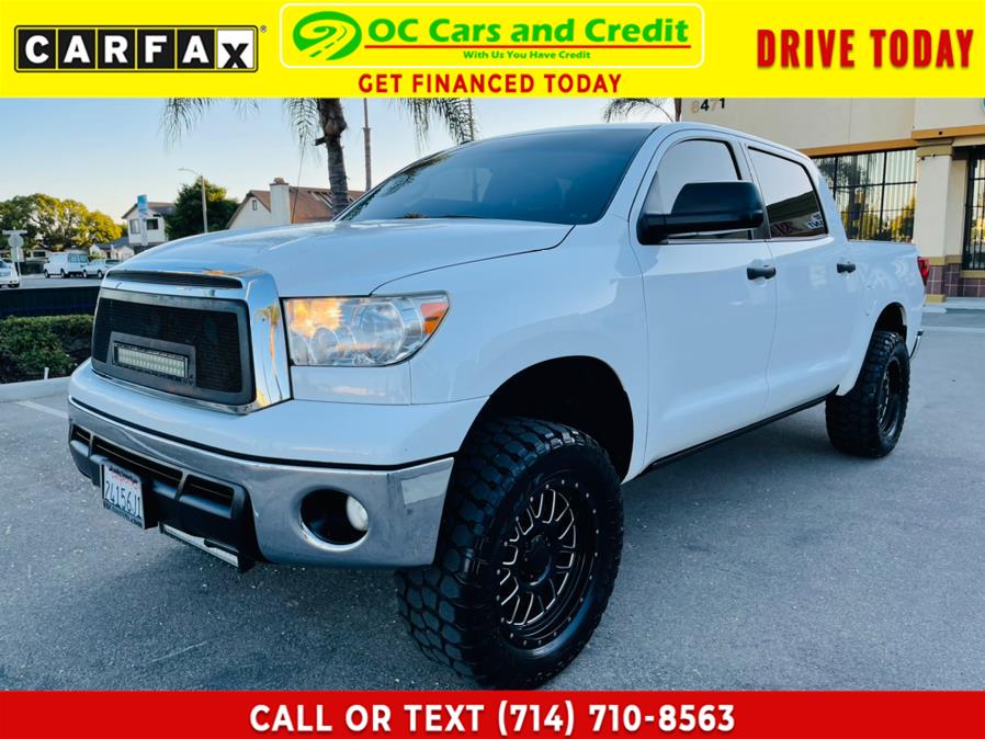 2013 Toyota Tundra 2WD Truck CrewMax 5.7L V8 6-Spd AT (Natl), available for sale in Garden Grove, California | OC Cars and Credit. Garden Grove, California