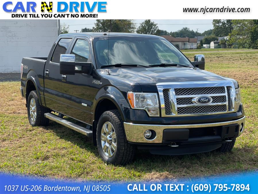Used Ford F-150 Lariat SuperCrew 5.5-ft. Bed 4WD 2012 | Car N Drive. Bordentown, New Jersey Used Ford F-150 Lariat SuperCrew 5.5-ft. Bed 4WD 2012 | Car N Drive. Bordentown, New Jersey