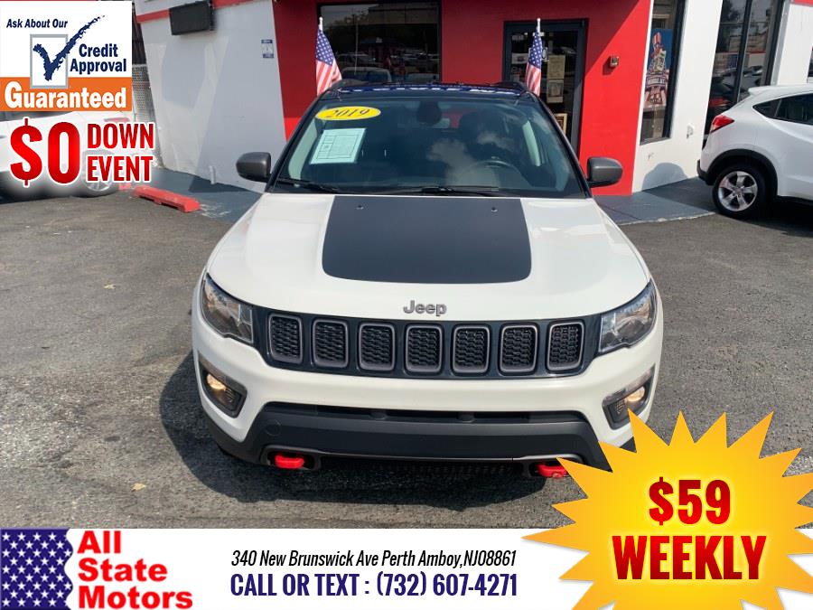 2019 Jeep Compass Trailhawk 4x4, available for sale in Perth Amboy, New Jersey | All State Motor Inc. Perth Amboy, New Jersey 2019 Jeep Compass Trailhawk 4x4, available for sale in Perth Amboy, New Jersey | All State Motor Inc. Perth Amboy, New Jersey