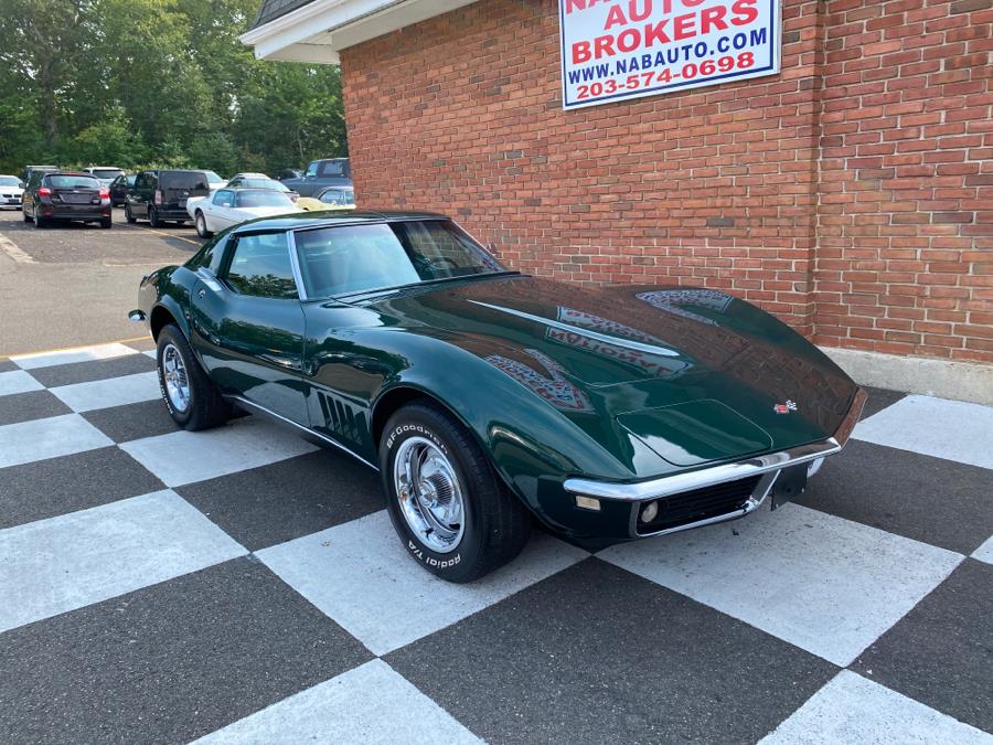1968 Chevrolet Corvette Stingray, available for sale in Waterbury, Connecticut | National Auto Brokers, Inc.. Waterbury, Connecticut