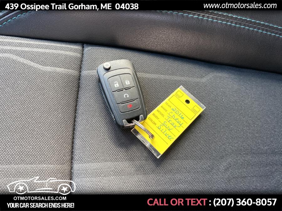 2016 Chevrolet Trax AWD 4dr LT, available for sale in Gorham, Maine | Ossipee Trail Motor Sales. Gorham, Maine 2016 Chevrolet Trax AWD 4dr LT, available for sale in Gorham, Maine | Ossipee Trail Motor Sales. Gorham, Maine