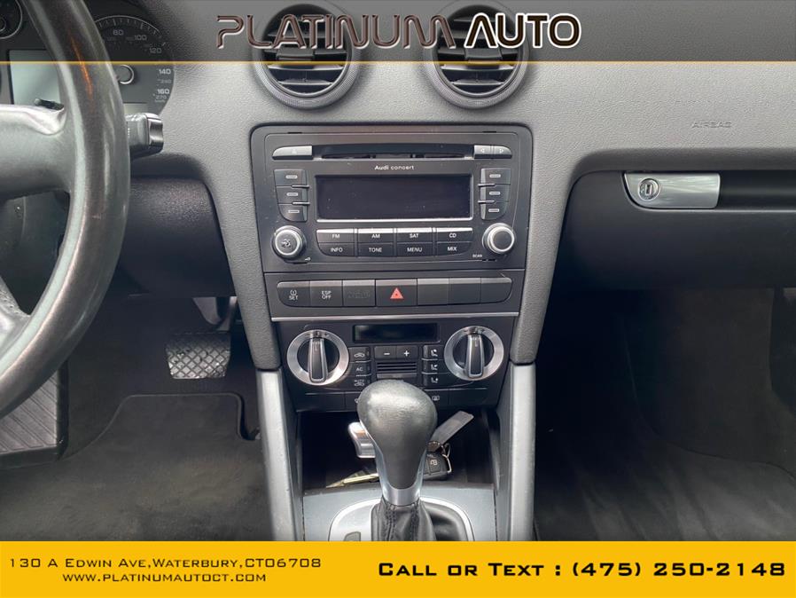 2010 Audi A3 4dr HB S tronic FrontTrak PZEV 2.0T Premium, available for sale in Waterbury, Connecticut | Platinum Auto Care. Waterbury, Connecticut 2010 Audi A3 4dr HB S tronic FrontTrak PZEV 2.0T Premium, available for sale in Waterbury, Connecticut | Platinum Auto Care. Waterbury, Connecticut