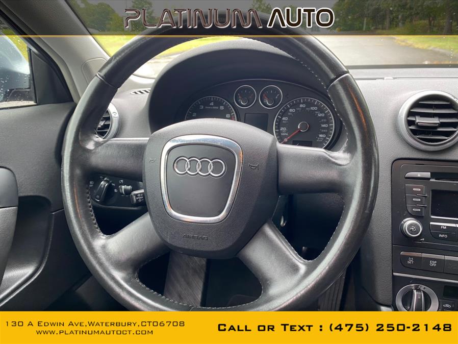 2010 Audi A3 4dr HB S tronic FrontTrak PZEV 2.0T Premium, available for sale in Waterbury, Connecticut | Platinum Auto Care. Waterbury, Connecticut 2010 Audi A3 4dr HB S tronic FrontTrak PZEV 2.0T Premium, available for sale in Waterbury, Connecticut | Platinum Auto Care. Waterbury, Connecticut