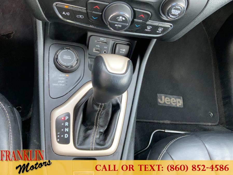 2015 Jeep Cherokee 4WD 4dr Limited, available for sale in Hartford, Connecticut | Franklin Motors Auto Sales LLC. Hartford, Connecticut 2015 Jeep Cherokee 4WD 4dr Limited, available for sale in Hartford, Connecticut | Franklin Motors Auto Sales LLC. Hartford, Connecticut