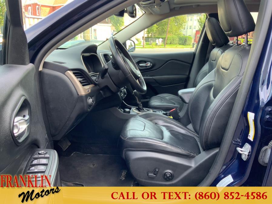 2015 Jeep Cherokee 4WD 4dr Limited, available for sale in Hartford, Connecticut | Franklin Motors Auto Sales LLC. Hartford, Connecticut 2015 Jeep Cherokee 4WD 4dr Limited, available for sale in Hartford, Connecticut | Franklin Motors Auto Sales LLC. Hartford, Connecticut