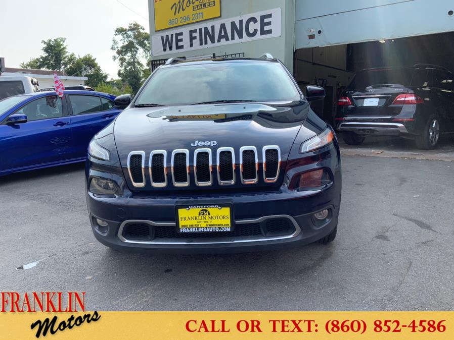 2015 Jeep Cherokee 4WD 4dr Limited, available for sale in Hartford, Connecticut | Franklin Motors Auto Sales LLC. Hartford, Connecticut 2015 Jeep Cherokee 4WD 4dr Limited, available for sale in Hartford, Connecticut | Franklin Motors Auto Sales LLC. Hartford, Connecticut