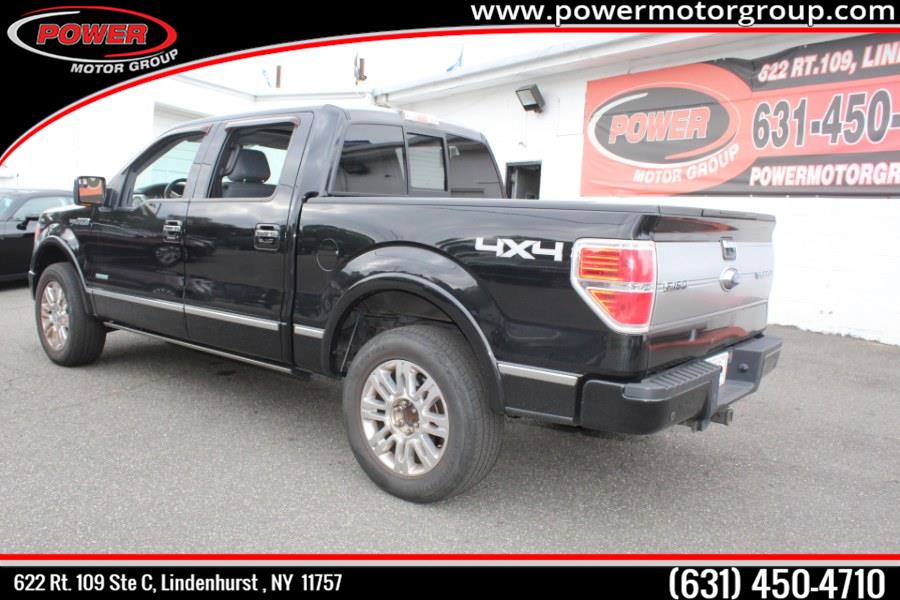 Used Ford F-150 4WD SuperCrew 145" Platinum 2012 | Power Motor Group. Lindenhurst, New York Used Ford F-150 4WD SuperCrew 145" Platinum 2012 | Power Motor Group. Lindenhurst, New York