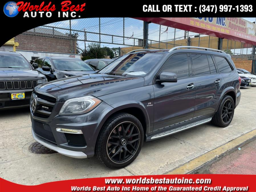 2015 Mercedes-Benz GL-Class 4MATIC 4dr GL 63 AMG, available for sale in Brooklyn, New York | Worlds Best Auto Inc. Brooklyn, New York