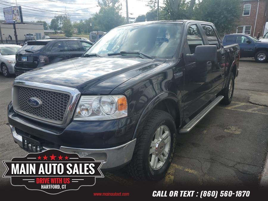Used Ford F-150 SuperCrew 139" Lariat 4WD 2005 | Main Auto Sales LLC. Hartford, Connecticut Used Ford F-150 SuperCrew 139" Lariat 4WD 2005 | Main Auto Sales LLC. Hartford, Connecticut