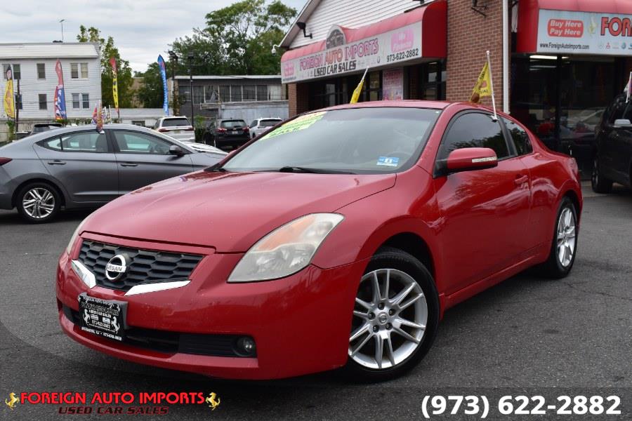 2008 Nissan Altima 2dr Cpe V6 CVT 3.5 SE, available for sale in Irvington, New Jersey | Foreign Auto Imports. Irvington, New Jersey