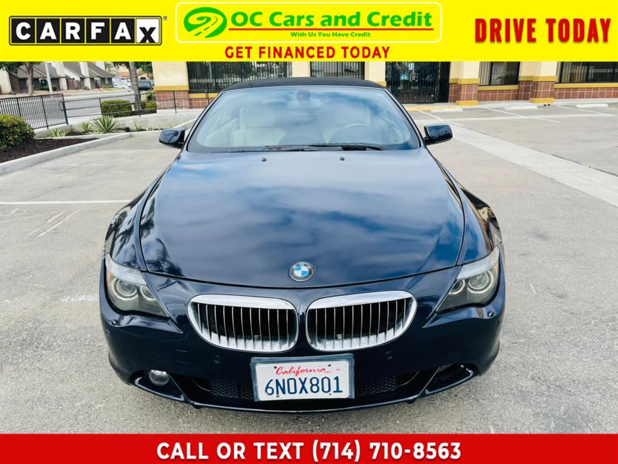 Used BMW 6 Series 650Ci 2dr Convertible 2006 | OC Cars and Credit. Garden Grove, California
