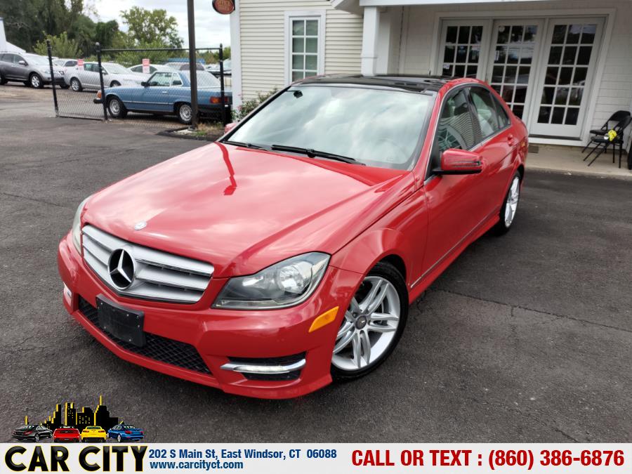 2013 Mercedes-Benz C-Class 4dr Sdn C 300 Sport 4MATIC, available for sale in East Windsor, Connecticut | Car City LLC. East Windsor, Connecticut