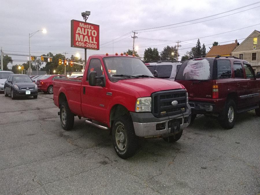 2007 Ford Super Duty F-250 4WD Reg Cab 137" XL, available for sale in Chicopee, Massachusetts | Matts Auto Mall LLC. Chicopee, Massachusetts