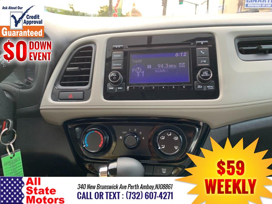 2016 Honda HR-V AWD 4dr CVT LX, available for sale in Perth Amboy, New Jersey | All State Motor Inc. Perth Amboy, New Jersey 2016 Honda HR-V AWD 4dr CVT LX, available for sale in Perth Amboy, New Jersey | All State Motor Inc. Perth Amboy, New Jersey
