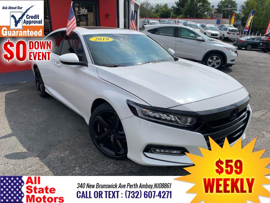 2019 Honda Accord Sedan Sport 2.0T Auto, available for sale in Perth Amboy, New Jersey | All State Motor Inc. Perth Amboy, New Jersey 2019 Honda Accord Sedan Sport 2.0T Auto, available for sale in Perth Amboy, New Jersey | All State Motor Inc. Perth Amboy, New Jersey