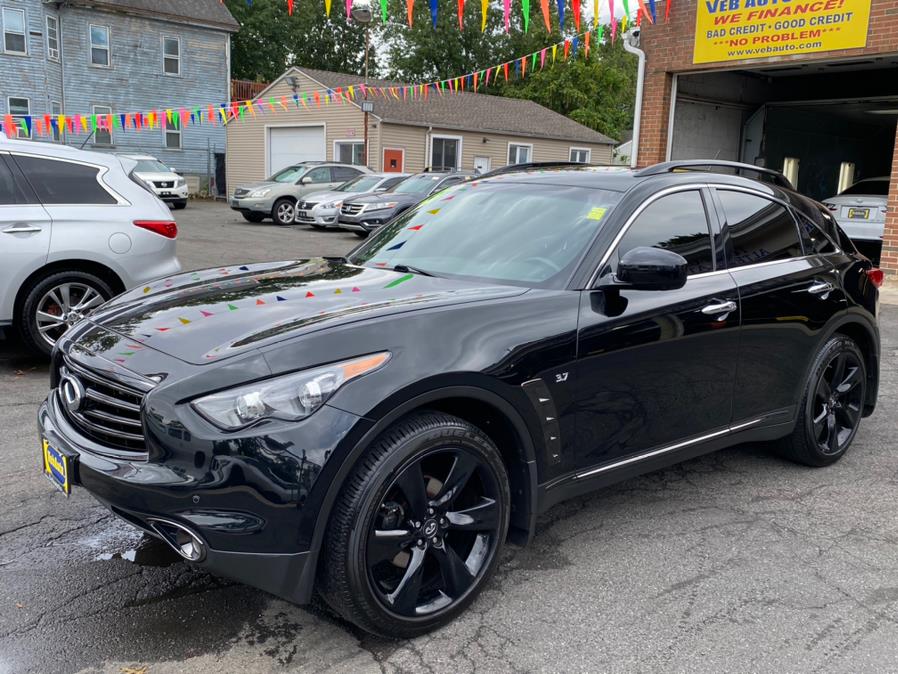 2015 Infiniti QX70 AWD 4dr Sport, available for sale in Hartford, Connecticut | VEB Auto Sales. Hartford, Connecticut
