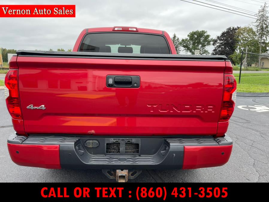 Used Toyota Tundra 4WD Truck CrewMax 5.7L V8 6-Spd AT Platinum (Natl) 2014 | Vernon Auto Sale & Service. Manchester, Connecticut Used Toyota Tundra 4WD Truck CrewMax 5.7L V8 6-Spd AT Platinum (Natl) 2014 | Vernon Auto Sale & Service. Manchester, Connecticut