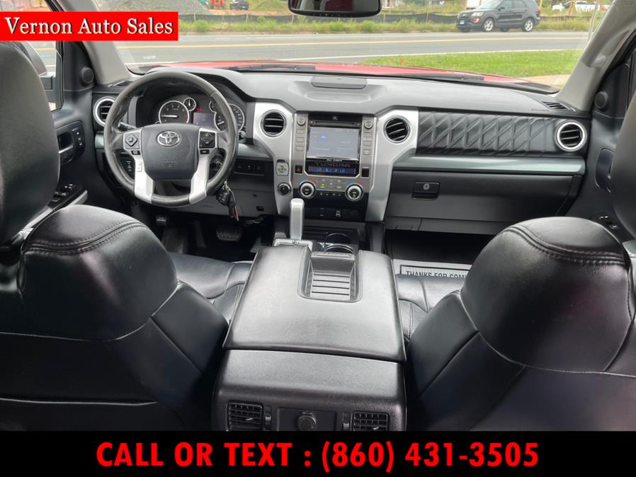 Used Toyota Tundra 4WD Truck CrewMax 5.7L V8 6-Spd AT Platinum (Natl) 2014 | Vernon Auto Sale & Service. Manchester, Connecticut Used Toyota Tundra 4WD Truck CrewMax 5.7L V8 6-Spd AT Platinum (Natl) 2014 | Vernon Auto Sale & Service. Manchester, Connecticut
