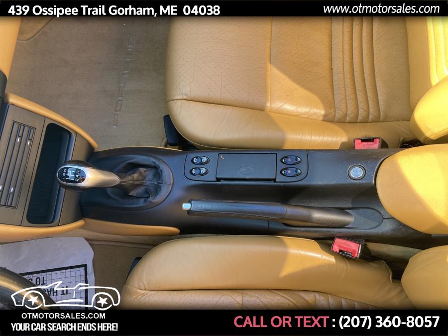 Used Porsche Boxster cv 2000 | Ossipee Trail Motor Sales. Gorham, Maine Used Porsche Boxster cv 2000 | Ossipee Trail Motor Sales. Gorham, Maine