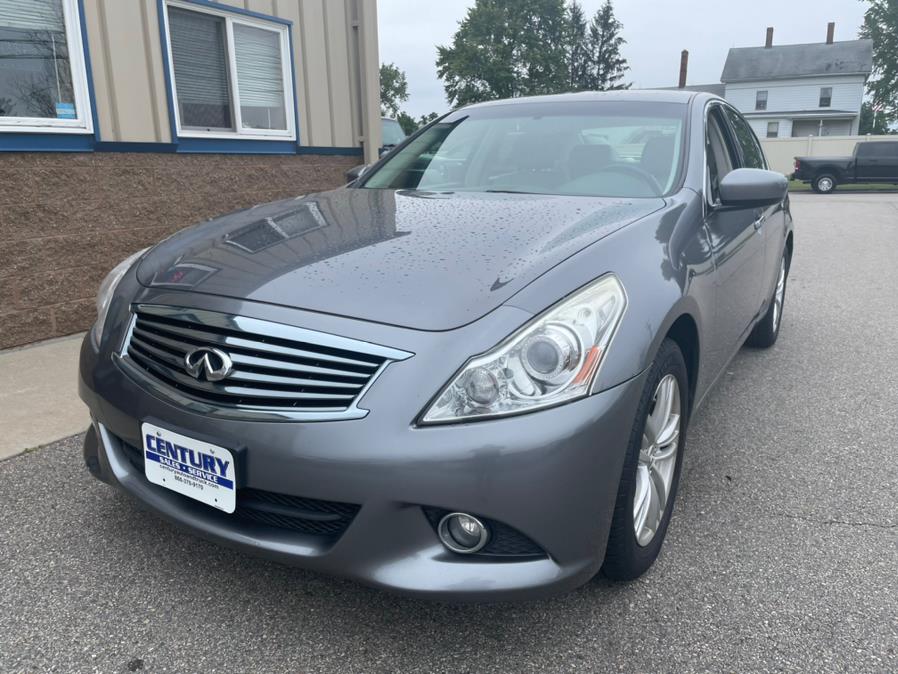 2012 Infiniti G37 Sedan 4dr x AWD, available for sale in East Windsor, Connecticut | Century Auto And Truck. East Windsor, Connecticut