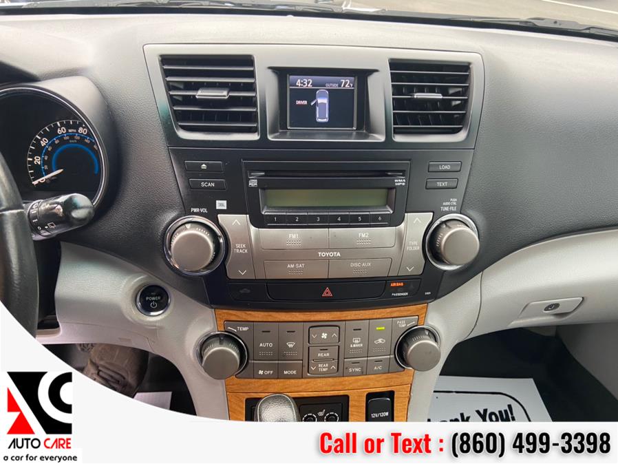 Used Toyota Highlander Hybrid 4WD 4dr Limited w/3rd Row (Natl) 2009 | Auto Care Motors. Vernon , Connecticut Used Toyota Highlander Hybrid 4WD 4dr Limited w/3rd Row (Natl) 2009 | Auto Care Motors. Vernon , Connecticut