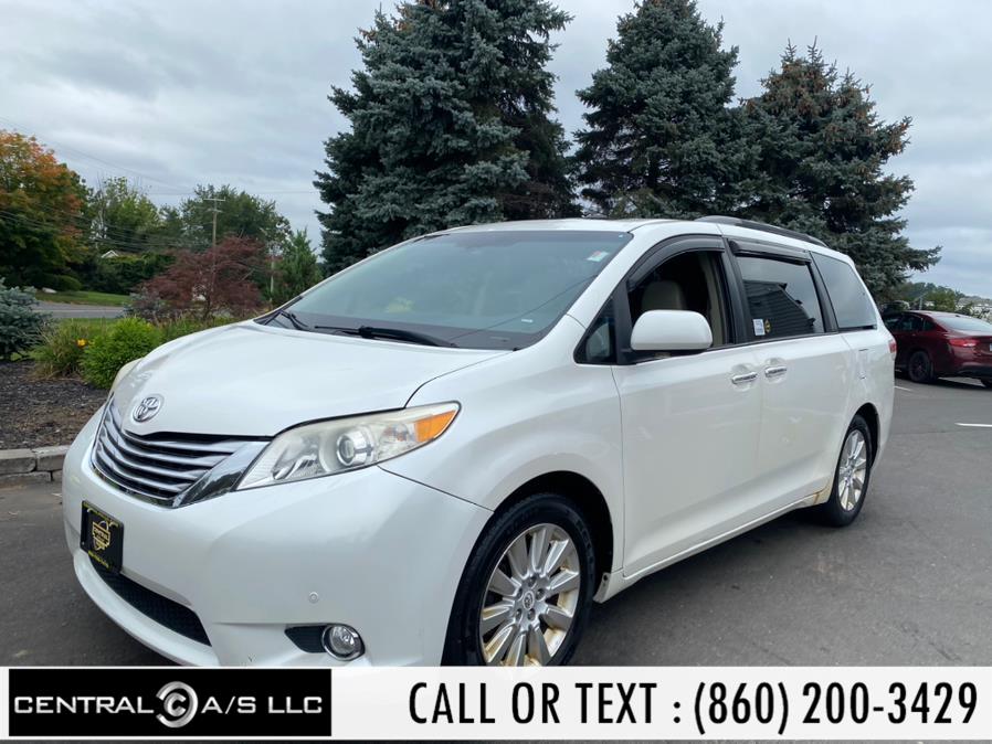 2011 Toyota Sienna 5dr 7-Pass Van V6 XLE FWD (Natl), available for sale in East Windsor, Connecticut | Central A/S LLC. East Windsor, Connecticut