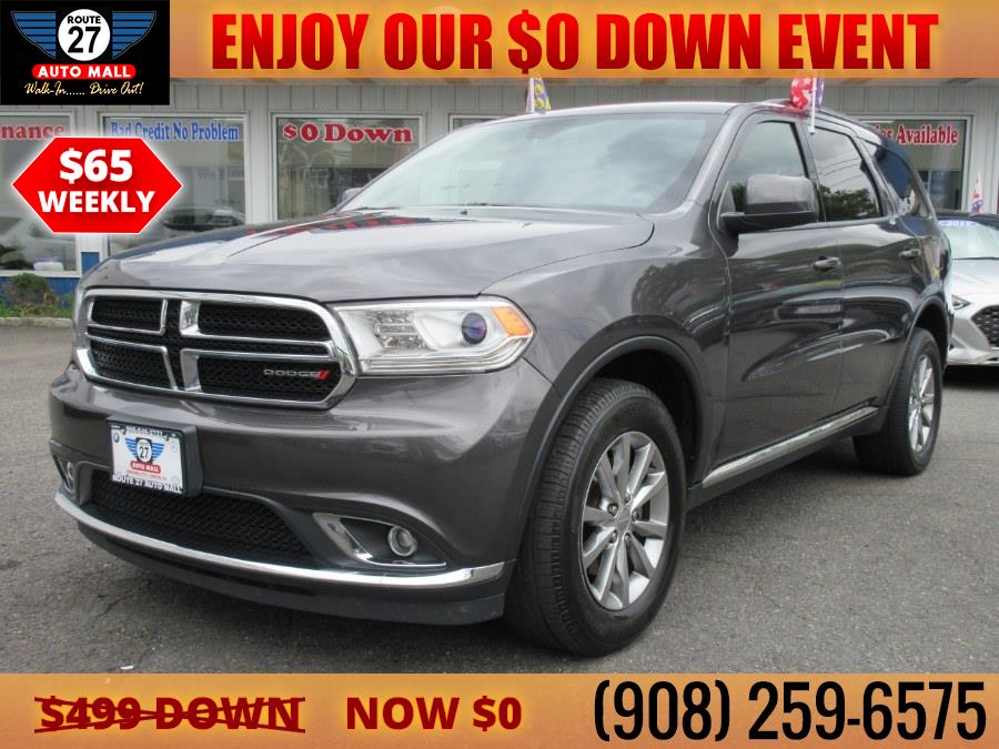 Used Dodge Durango SXT AWD 2018 | Route 27 Auto Mall. Linden, New Jersey