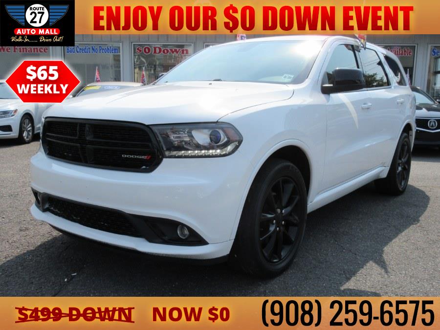 2018 Dodge Durango SXT AWD, available for sale in Linden, New Jersey | Route 27 Auto Mall. Linden, New Jersey