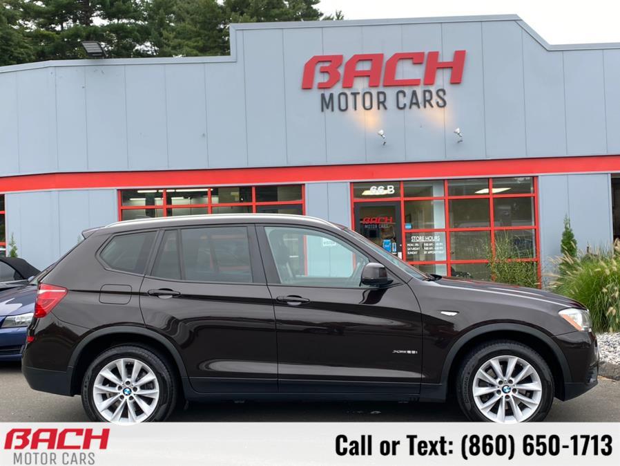 2015 BMW X3 AWD 4dr xDrive28i, available for sale in Canton , Connecticut | Bach Motor Cars. Canton , Connecticut