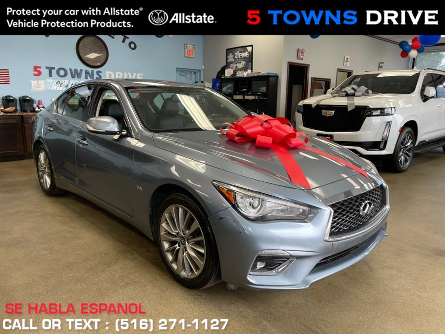 Used INFINITI Q50 3.0t LUXE AWD 2018 | 5 Towns Drive. Inwood, New York Used INFINITI Q50 3.0t LUXE AWD 2018 | 5 Towns Drive. Inwood, New York