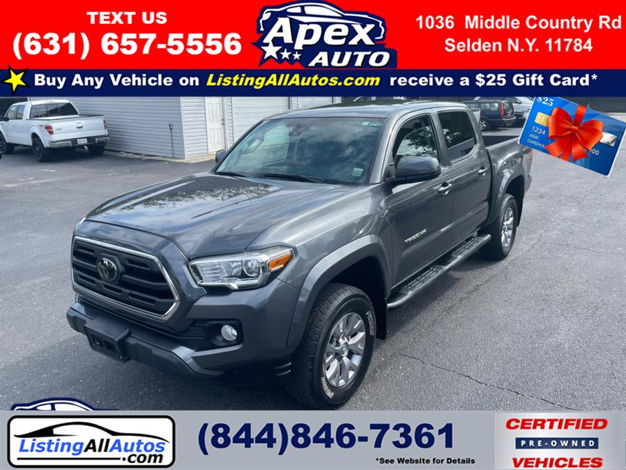 Used Toyota Tacoma SR5 Double Cab 5'' Bed V6 4x4 AT (Natl) 2018 | www.ListingAllAutos.com. Patchogue, New York