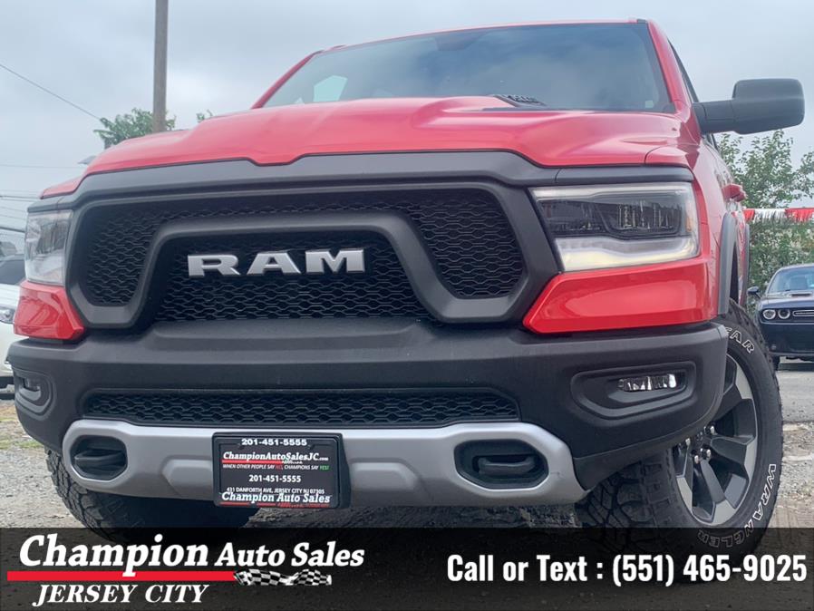 Used Ram 1500 Rebel 4x4 Crew Cab 5''7" Box 2019 | Champion Auto Sales of JC. Jersey City, New Jersey Used Ram 1500 Rebel 4x4 Crew Cab 5''7" Box 2019 | Champion Auto Sales of JC. Jersey City, New Jersey