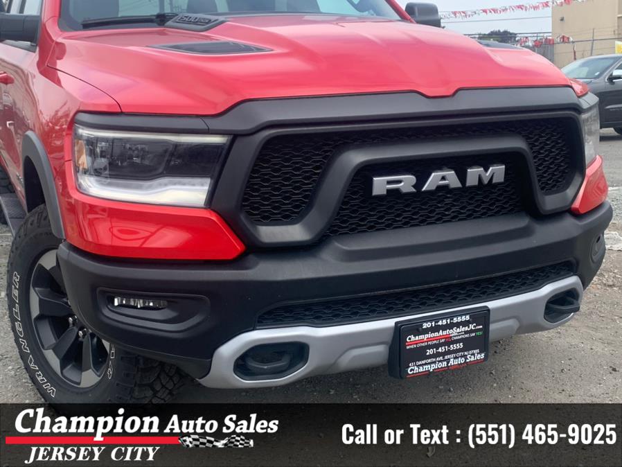 Used Ram 1500 Rebel 4x4 Crew Cab 5''7" Box 2019 | Champion Auto Sales of JC. Jersey City, New Jersey Used Ram 1500 Rebel 4x4 Crew Cab 5''7" Box 2019 | Champion Auto Sales of JC. Jersey City, New Jersey