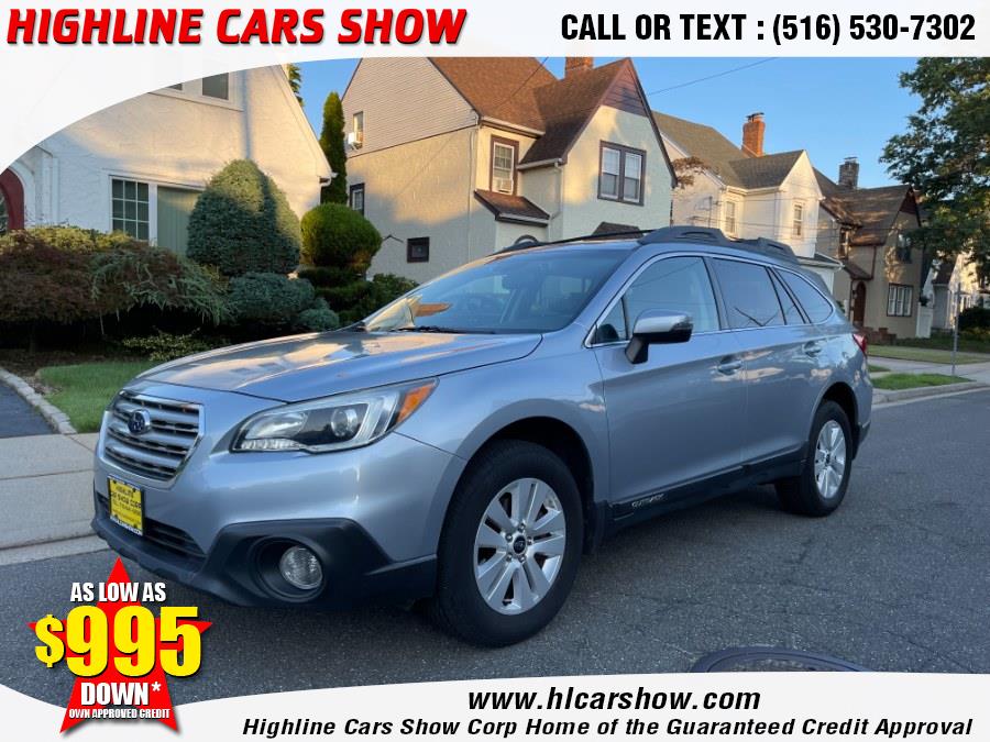 2015 Subaru Outback 4dr Wgn 2.5i Premium PZEV, available for sale in West Hempstead, New York | Highline Cars Show Corp. West Hempstead, New York