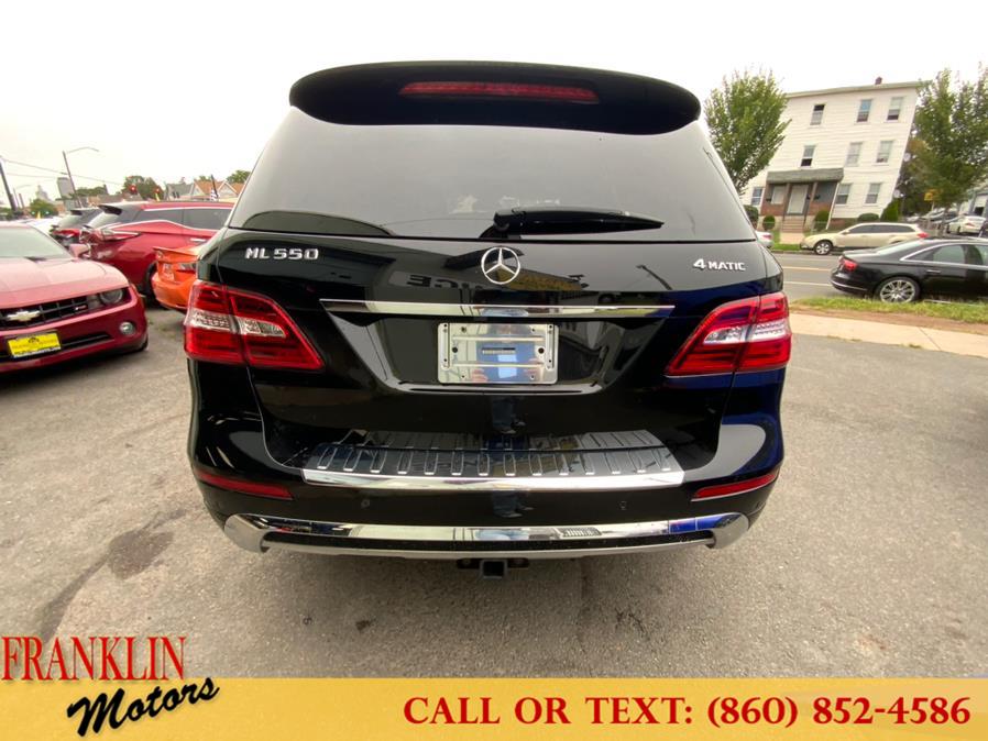 2014 Mercedes-Benz M-Class 4MATIC 4dr ML 550, available for sale in Hartford, Connecticut | Franklin Motors Auto Sales LLC. Hartford, Connecticut 2014 Mercedes-Benz M-Class 4MATIC 4dr ML 550, available for sale in Hartford, Connecticut | Franklin Motors Auto Sales LLC. Hartford, Connecticut