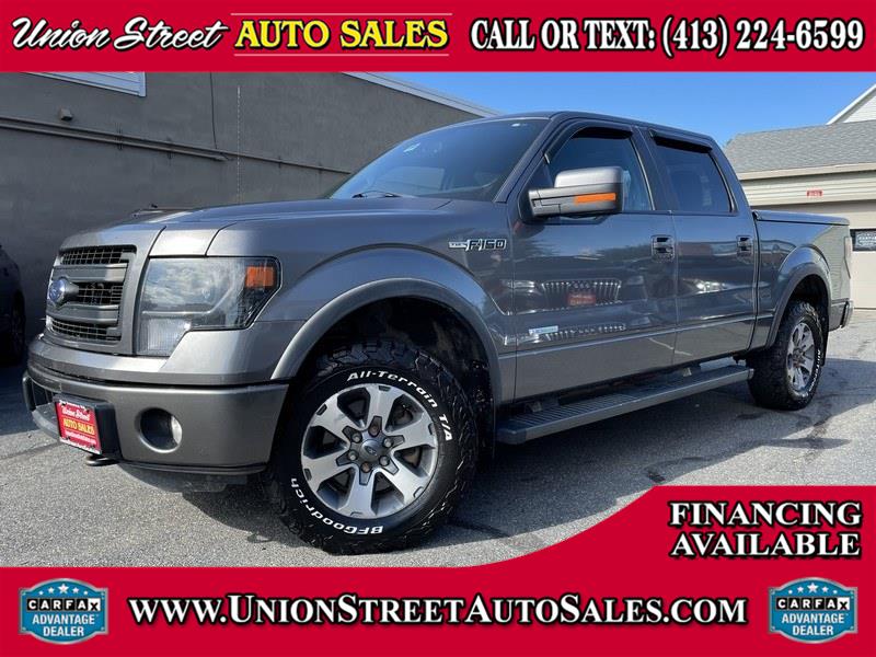 2014 Ford F-150 4WD SuperCrew 145" FX4, available for sale in West Springfield, Massachusetts | Union Street Auto Sales. West Springfield, Massachusetts