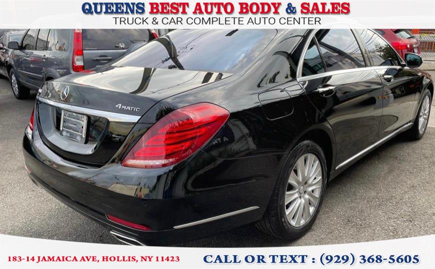 2015 Mercedes-Benz S-Class 4dr Sdn S550 4MATIC, available for sale in Hollis, New York | Queens Best Auto Body / Sales. Hollis, New York 2015 Mercedes-Benz S-Class 4dr Sdn S550 4MATIC, available for sale in Hollis, New York | Queens Best Auto Body / Sales. Hollis, New York