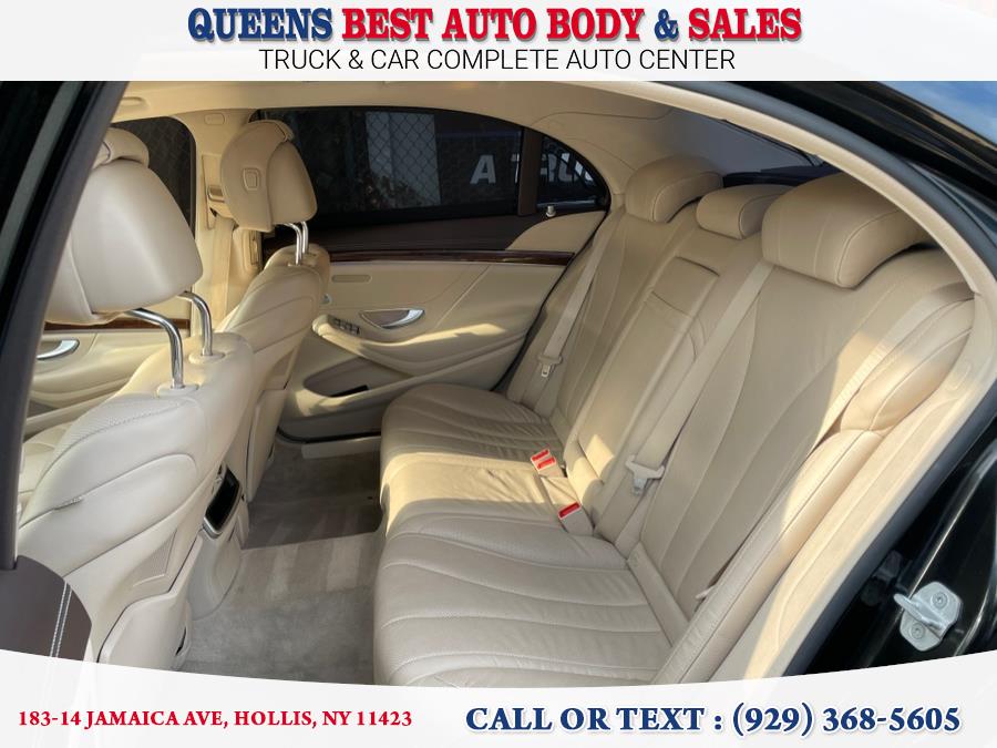 2015 Mercedes-Benz S-Class 4dr Sdn S550 4MATIC, available for sale in Hollis, New York | Queens Best Auto Body / Sales. Hollis, New York 2015 Mercedes-Benz S-Class 4dr Sdn S550 4MATIC, available for sale in Hollis, New York | Queens Best Auto Body / Sales. Hollis, New York