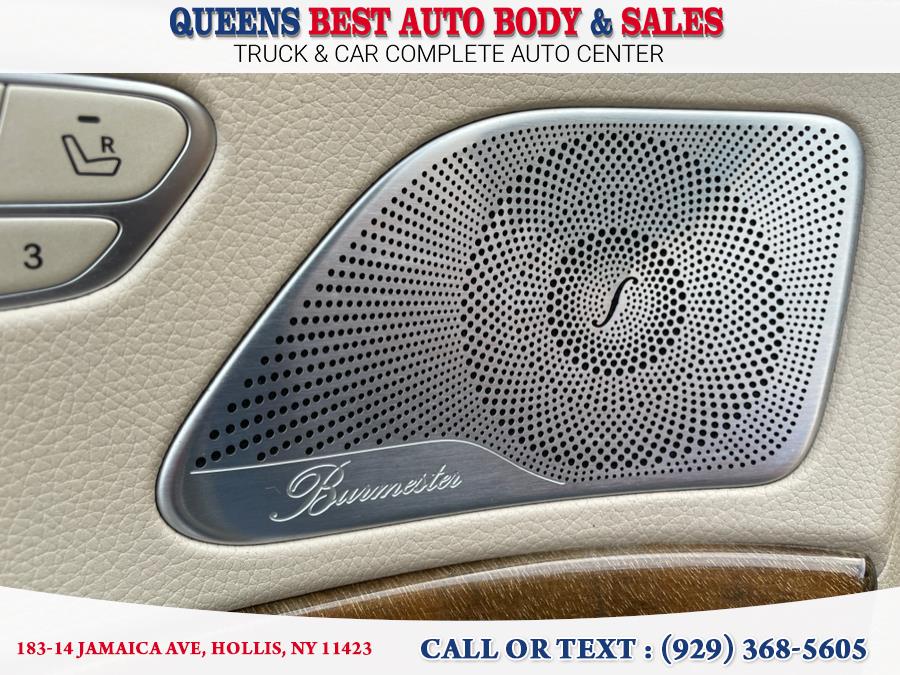 2015 Mercedes-Benz S-Class 4dr Sdn S550 4MATIC, available for sale in Hollis, New York | Queens Best Auto Body / Sales. Hollis, New York 2015 Mercedes-Benz S-Class 4dr Sdn S550 4MATIC, available for sale in Hollis, New York | Queens Best Auto Body / Sales. Hollis, New York