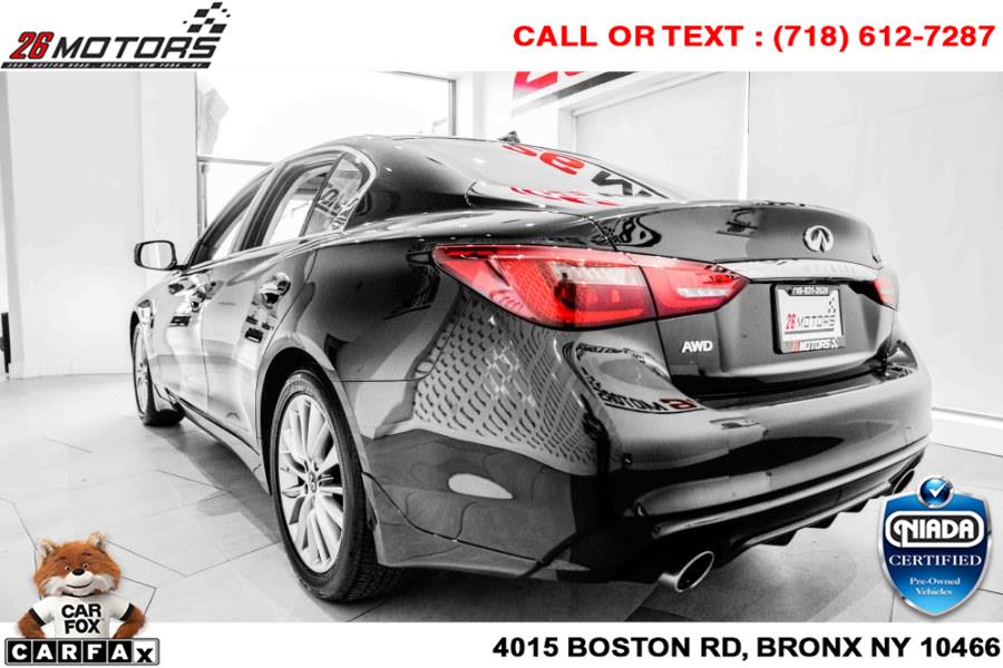 Used INFINITI Q50 2.0t LUXE AWD 2018 | 26 Motors Corp. Bronx, New York Used INFINITI Q50 2.0t LUXE AWD 2018 | 26 Motors Corp. Bronx, New York