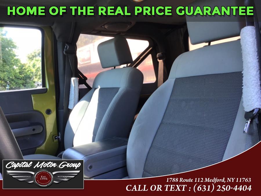 Used Jeep Wrangler 4WD 2dr Sahara 2010 | Capital Motor Group Inc. Medford, New York Used Jeep Wrangler 4WD 2dr Sahara 2010 | Capital Motor Group Inc. Medford, New York
