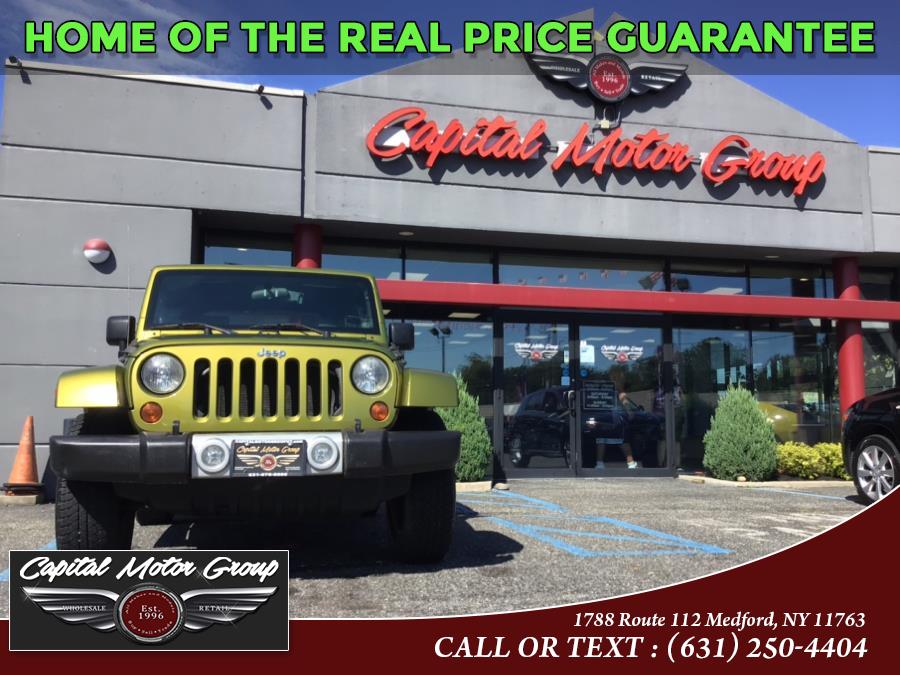 Used Jeep Wrangler 4WD 2dr Sahara 2010 | Capital Motor Group Inc. Medford, New York Used Jeep Wrangler 4WD 2dr Sahara 2010 | Capital Motor Group Inc. Medford, New York