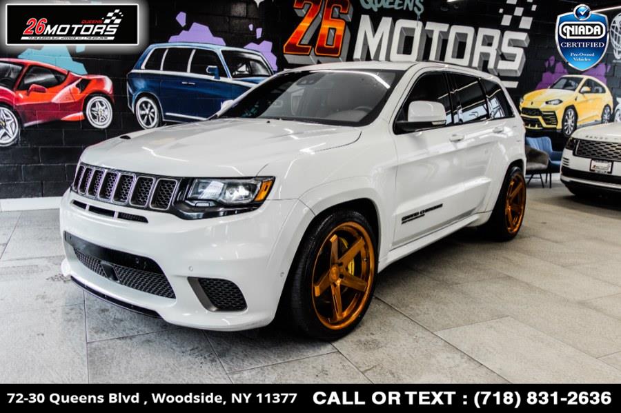 Used Jeep Grand Cherokee Trackhawk 4x4 *Ltd Avail* 2018 | 26 Motors Queens. Woodside, New York Used Jeep Grand Cherokee Trackhawk 4x4 *Ltd Avail* 2018 | 26 Motors Queens. Woodside, New York