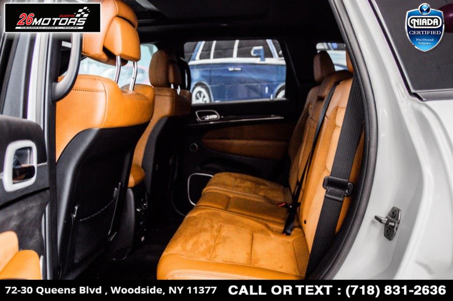 Used Jeep Grand Cherokee Trackhawk 4x4 *Ltd Avail* 2018 | 26 Motors Queens. Woodside, New York Used Jeep Grand Cherokee Trackhawk 4x4 *Ltd Avail* 2018 | 26 Motors Queens. Woodside, New York