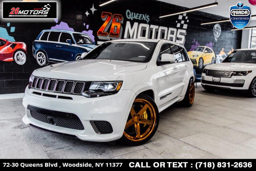Used Jeep Grand Cherokee Trackhawk 4x4 *Ltd Avail* 2018 | 26 Motors Queens. Woodside, New York Used Jeep Grand Cherokee Trackhawk 4x4 *Ltd Avail* 2018 | 26 Motors Queens. Woodside, New York