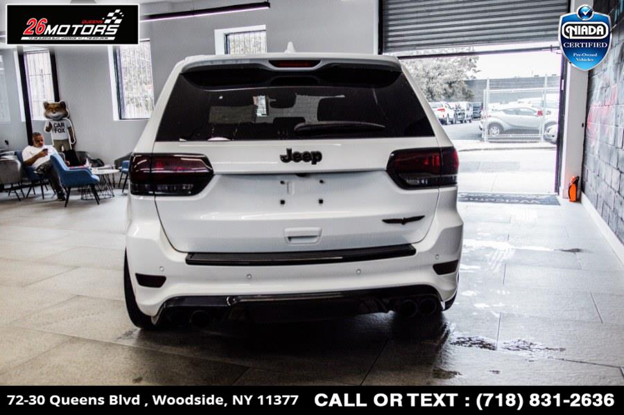 Used Jeep Grand Cherokee Trackhawk 4x4 *Ltd Avail* 2018 | 26 Motors Queens. Woodside, New York Used Jeep Grand Cherokee Trackhawk 4x4 *Ltd Avail* 2018 | 26 Motors Queens. Woodside, New York